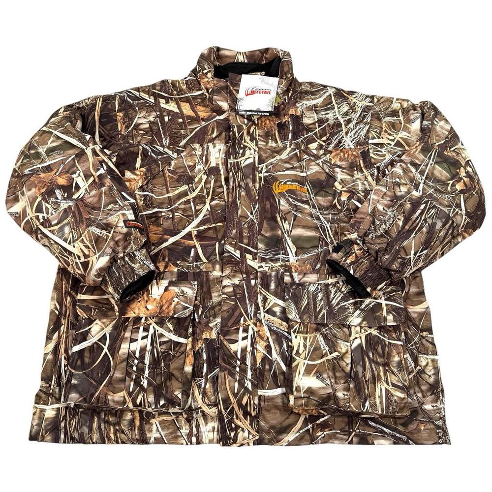 Team Whitetail 3XL Realtree Max4 Waterproof Insulated 3in1 Hunting Parka No Hood